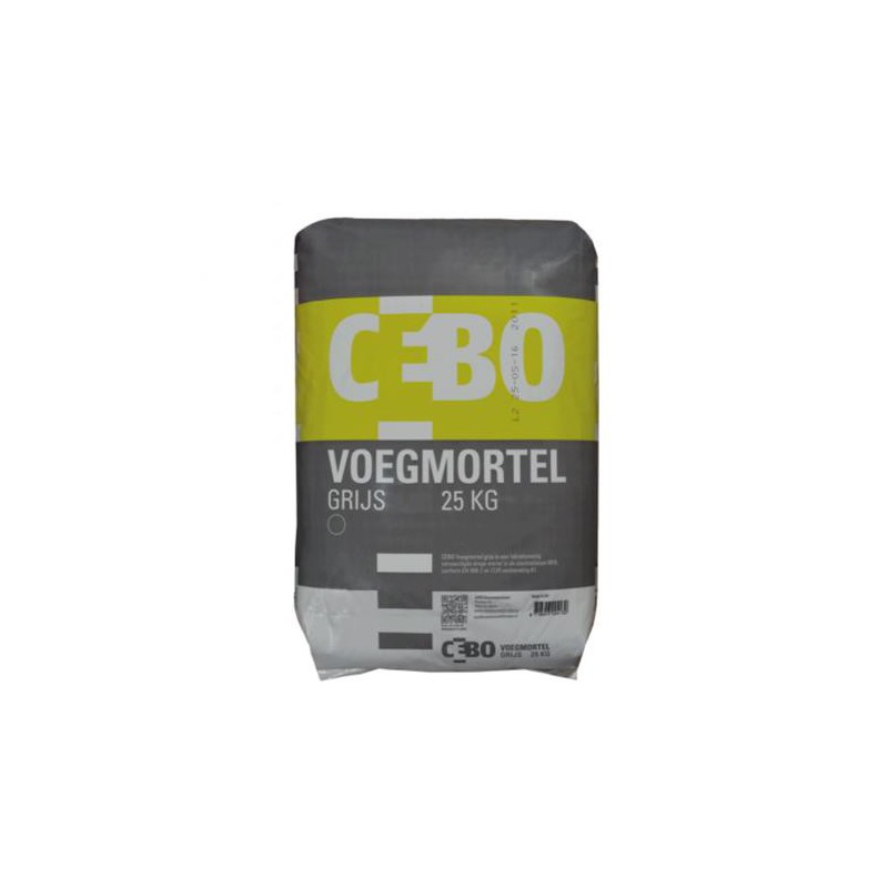 Cebo Voegmortel Cementgrijs 25Kg
