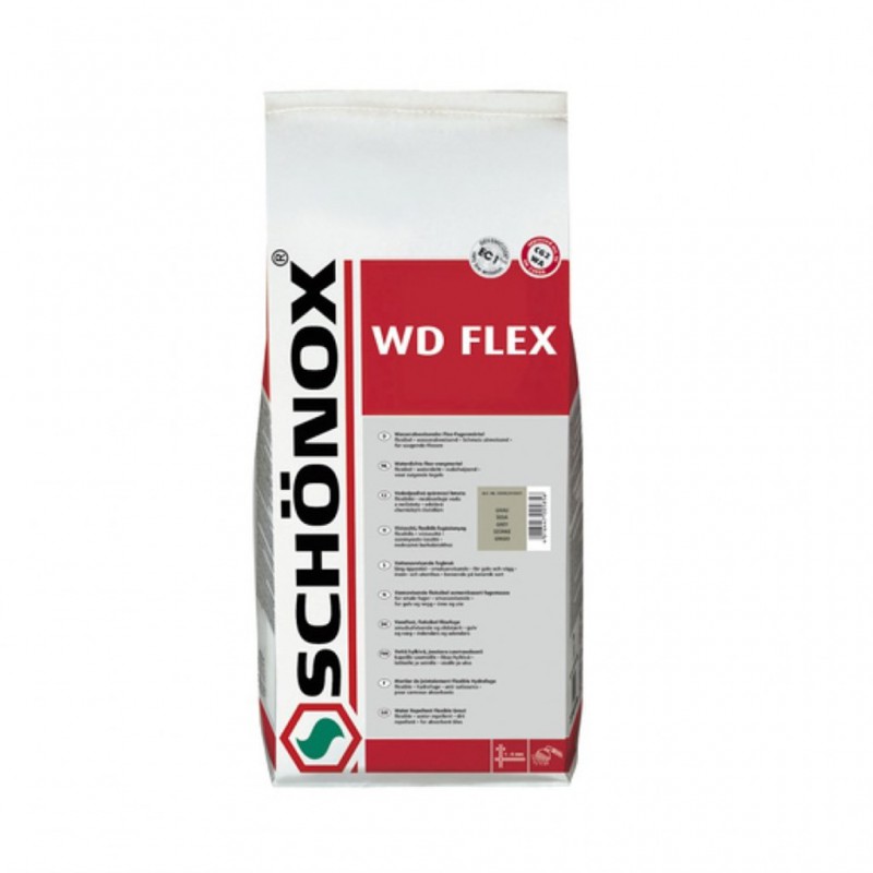 Schonox Wd Flex Voegmid Zilvergrijs 5Kg