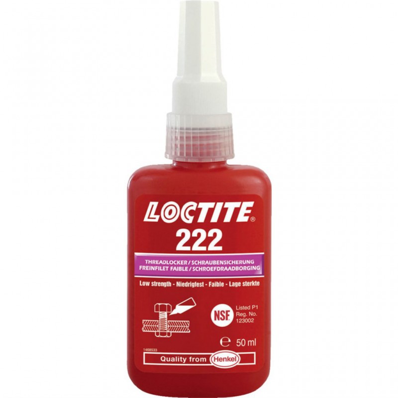 Loctite Draadborgmiddel 222 Laag 50Ml