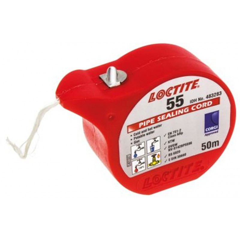 Loctite Draadafdichting 55 50Mtr