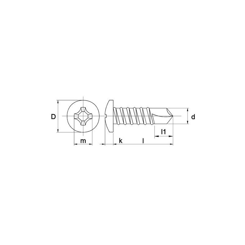 Boorschroef Din7504 Ck 4