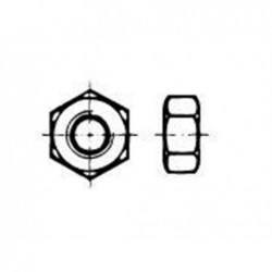 Moer Din934 Klasse 8 M33 Elvz Sw50 - 10 stuks