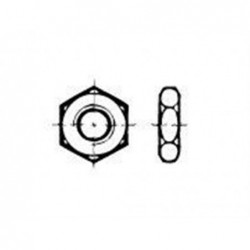 Moer Din439B/04 Laag Klasse 8 M4 Elvz - 200 stuks