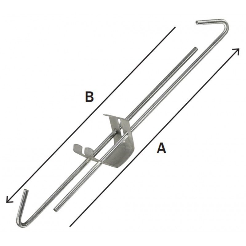 Snelafhanger Sh 12/12 140-230Mm - 100 stuks