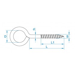 5Mm Rvs A2 - 100 stuks