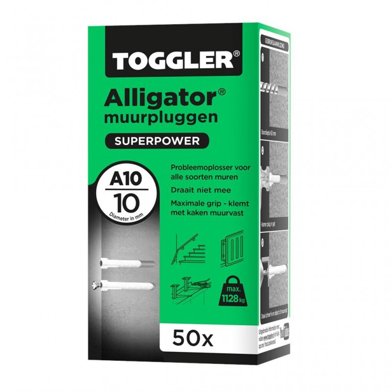 Plug Alligator A10 Groen 50/Ds