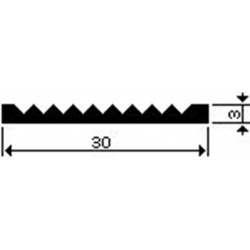 Slijtstrip 2219 30X3Mm 2M Alu