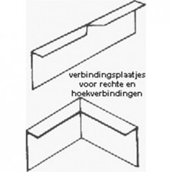 Koppelplaatje 0030 Dakrandprof 30X28Mm