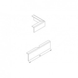 Koppelplaatje Dakrandprof 35X44Mm