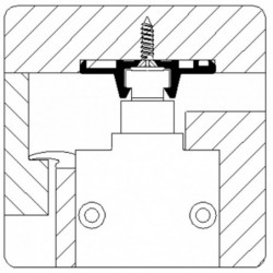 Bovenrail Rb290G 12X42Mm 3M