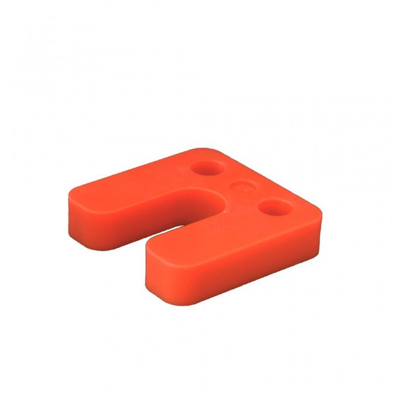 Drukplaat 34755 15Mm Oranje Sleuf - 48 Stuks