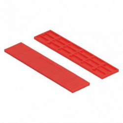 Rasterblokje 22x3mm Rood...