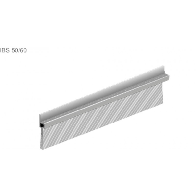 Dorpelstrip Ibs-50-Borstel 250Cm