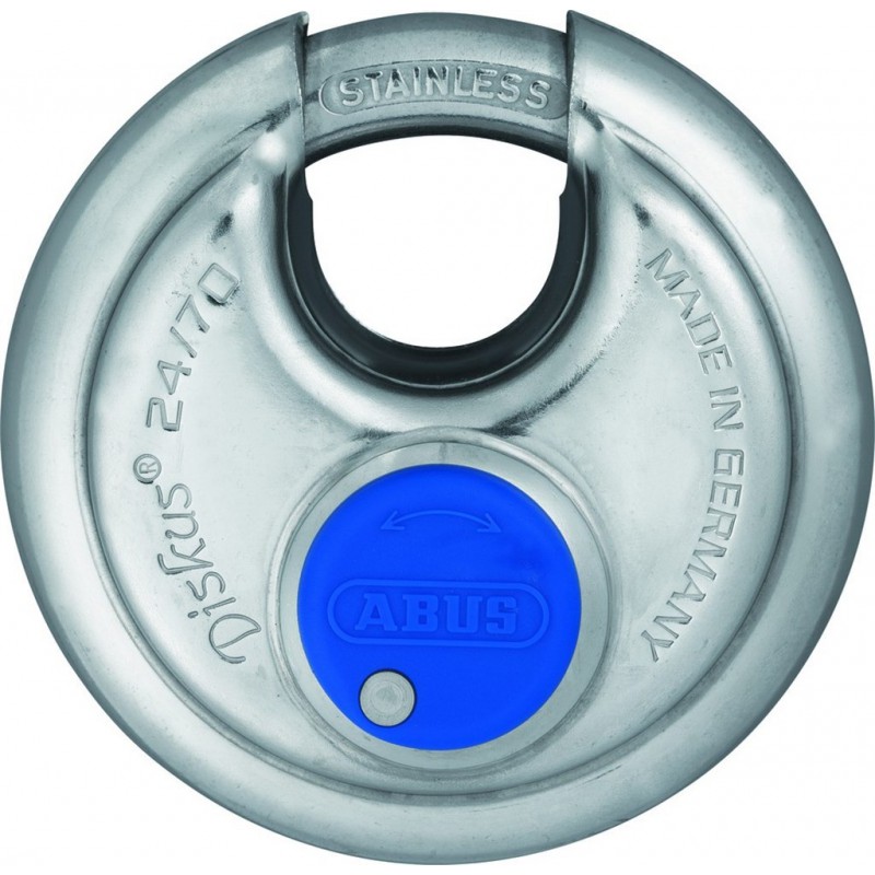 ABUS Discus Slot 24Ib 70Mm Geheel Rvs