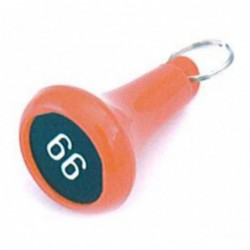 Hotelsleutelhanger 8040 Pvc Oranje