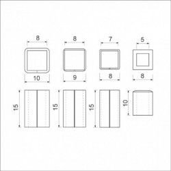 Verloopbusje 900403 8-10X20Mm Verz