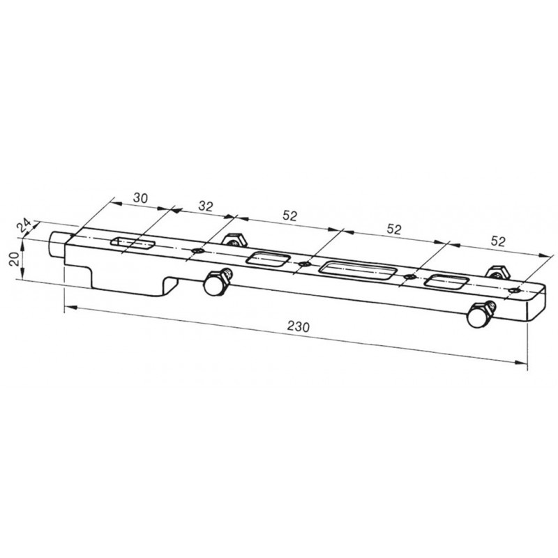 Onderspeun Dubw Alu/Met 7422