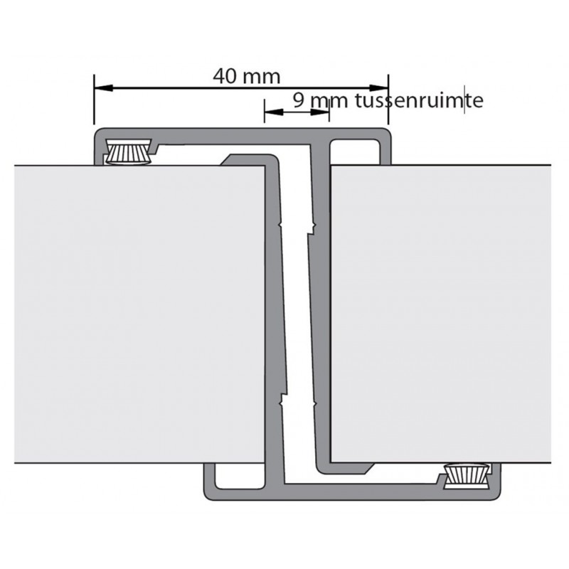 Deurnaald 4058 Dd40 245Cm Blind