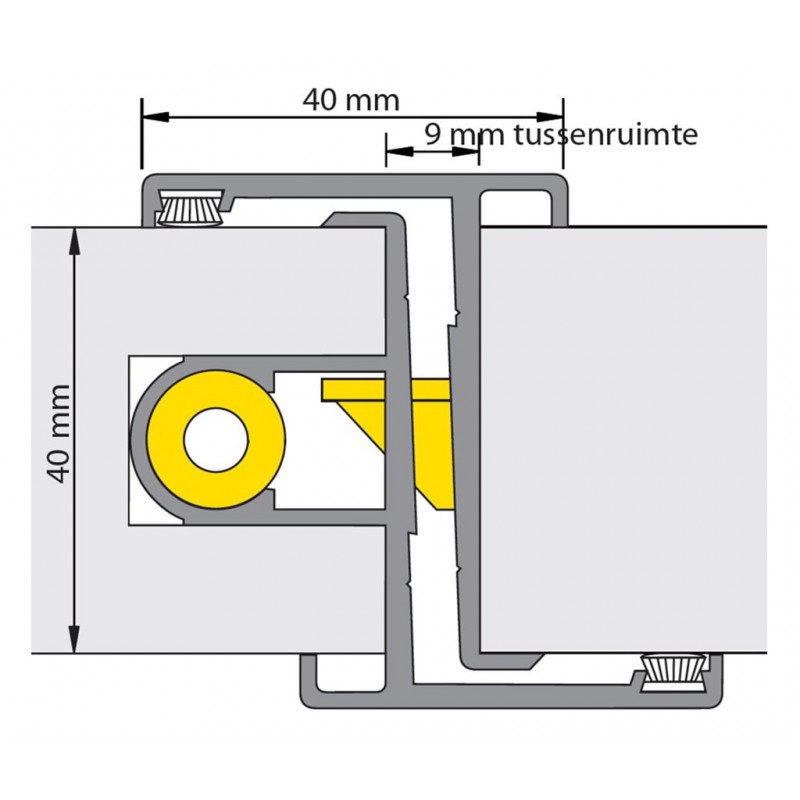 P-Deurnaald 19-1 Dd40 220 600U20 Dinr