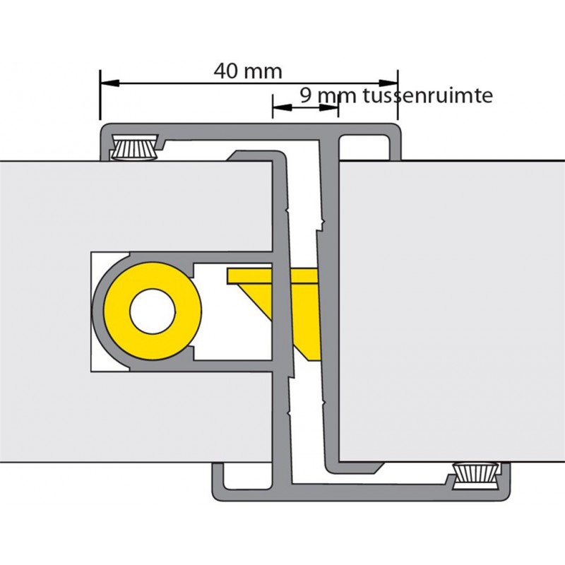 P-Deurnaald 19-1 Dd40 220 600U20 Dinl