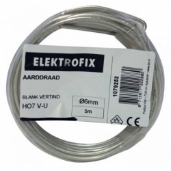 Aarddraad 6Mm2 Blank 5M