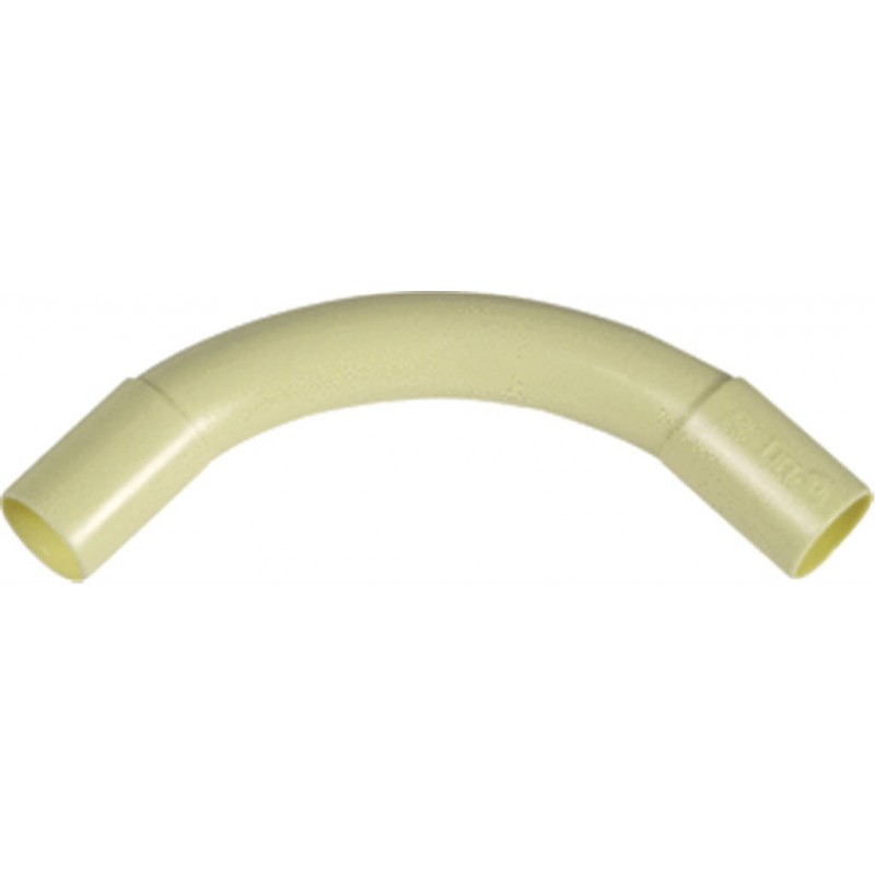 Bocht 5/8 16Mm Pvc Creme