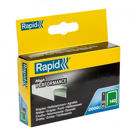 RAPID NIET 140/10MM 2000/BLISTERBOX