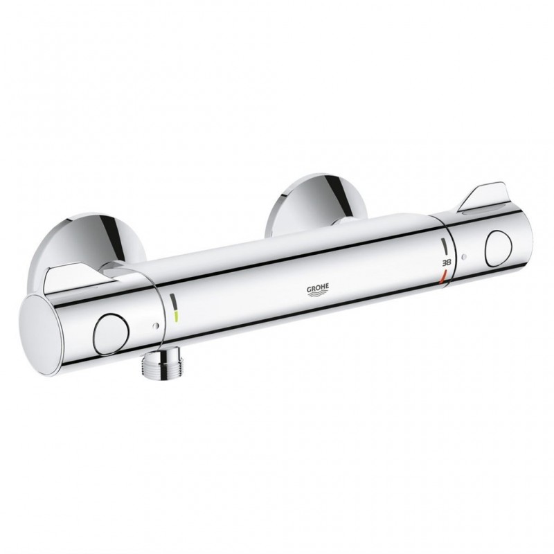 GROHE Grohtherm 800 Thermostatische Douchemengkraan - S-Kop 1/2 150mm