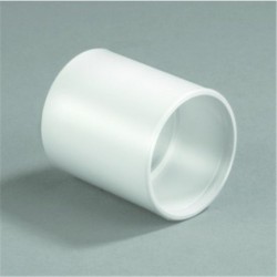 Steekmof 40Mm Pvc Wit