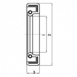 Keerring Nbr 10X19X7 Rp