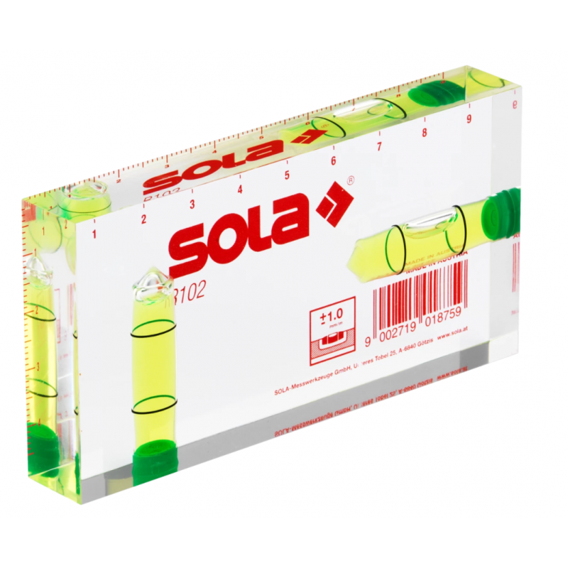 Lounge belegd broodje baan Sola Waterpas R102 Mini 100x50x15mm kopen? | MijnIJzerwaren