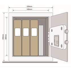 Yale Value Office Safe kluis YSV/390/DB1