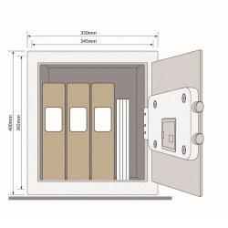 Yale Security Office Safe kluis YSB/400/EB1