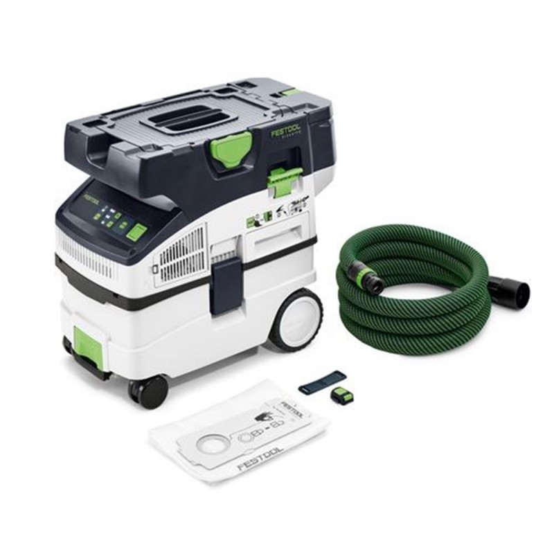 Festool Stofzuiger 18V CTMC Midi I-Basic