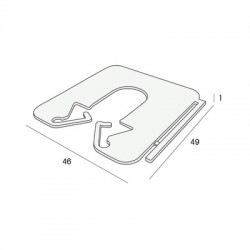 Milli-Max Uitvulplaatje 1mm - 360 Stuks