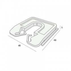 Milli-Max Uitvulplaatje 5mm - 80 Stuks