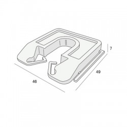 Milli-Max Uitvulplaatje 7mm - 60 Stuks