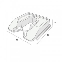 Milli-Max Uitvulplaatje 10mm - 40 Stuks