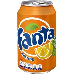 Fanta Orange Blik - 33cl - 24/Tray