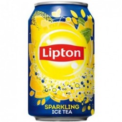 Lipton Ice Tea met Prik Blik - 33cl - 24/Tray