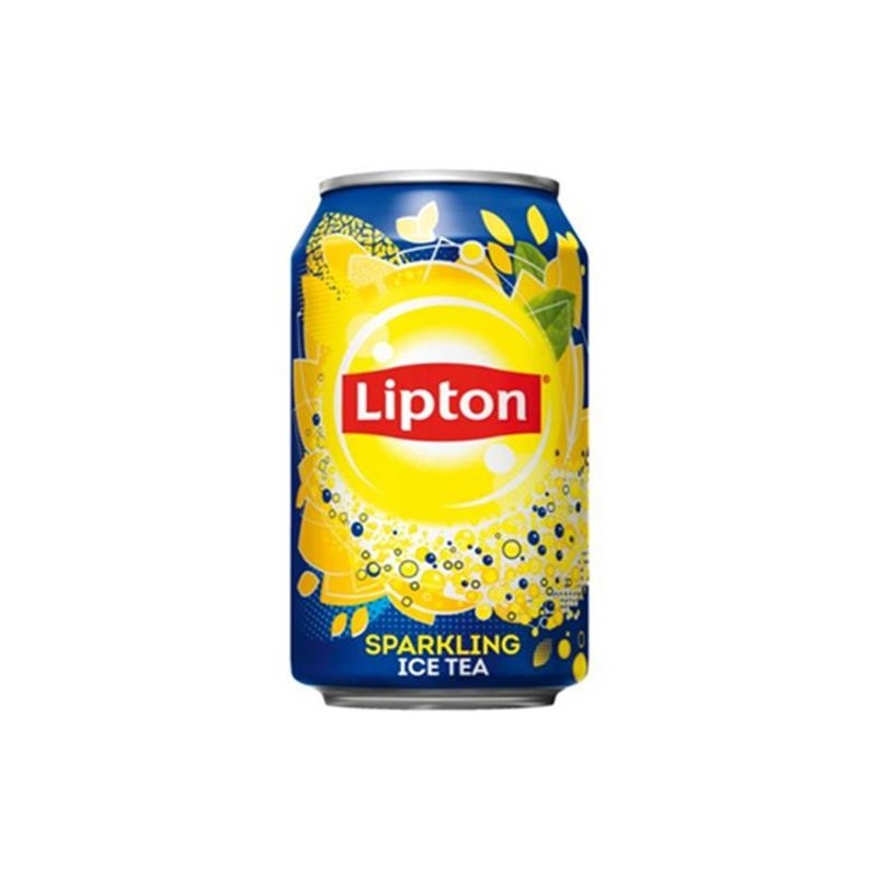 Lipton Ice Tea met Prik Blik - 33cl - 24/Tray