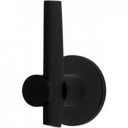 Massieve knop vast op rozet - mat zwart - TENSE by Betram Beerbaum - BB200V/d