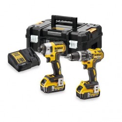 DeWALT Accu Combi Set DCK266P2T - 18V - DCD796 + DCF887