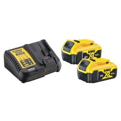 DeWALT Accuset Lader + 2 Accu's DCB115P2 - 18V 2x5,0AH