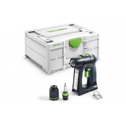 Festool Accu-Schroefboormachine C18 Basic + Gratis Accu!