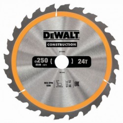 DeWALT Cirkelzaagblad- Ø 250mm Asgat 30mm - 48T