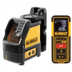 DeWALT Kruislijnlaser DW088CG + afstandsmeter DW099E Set - in TSTAK koffer