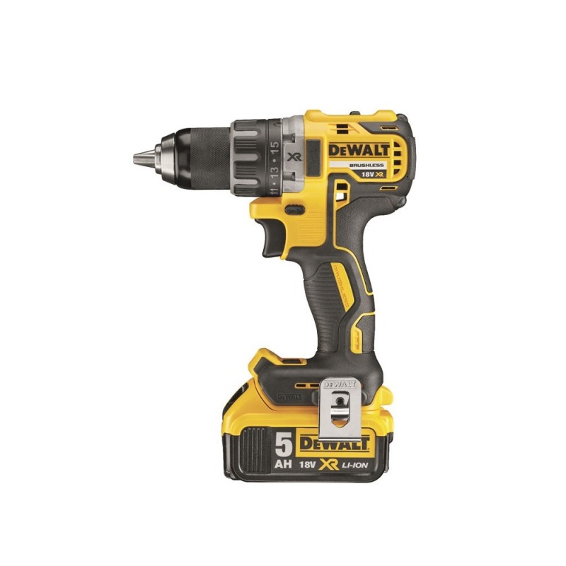 DeWALT Schroef-/boormachine DCD791P2-QW - 18V - in TSTAK koffer + 2x 5.0Ah accu's