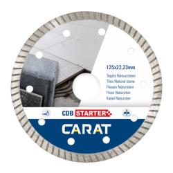 Carat Diamantzaag Tegels/Natuursteen Ø115x22.23 mm - CDB Starter