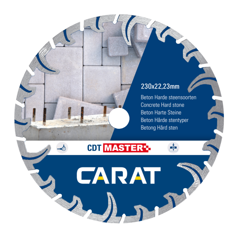 Carat Diamantzaag Beton Ø115x22.23mm - CDT Master